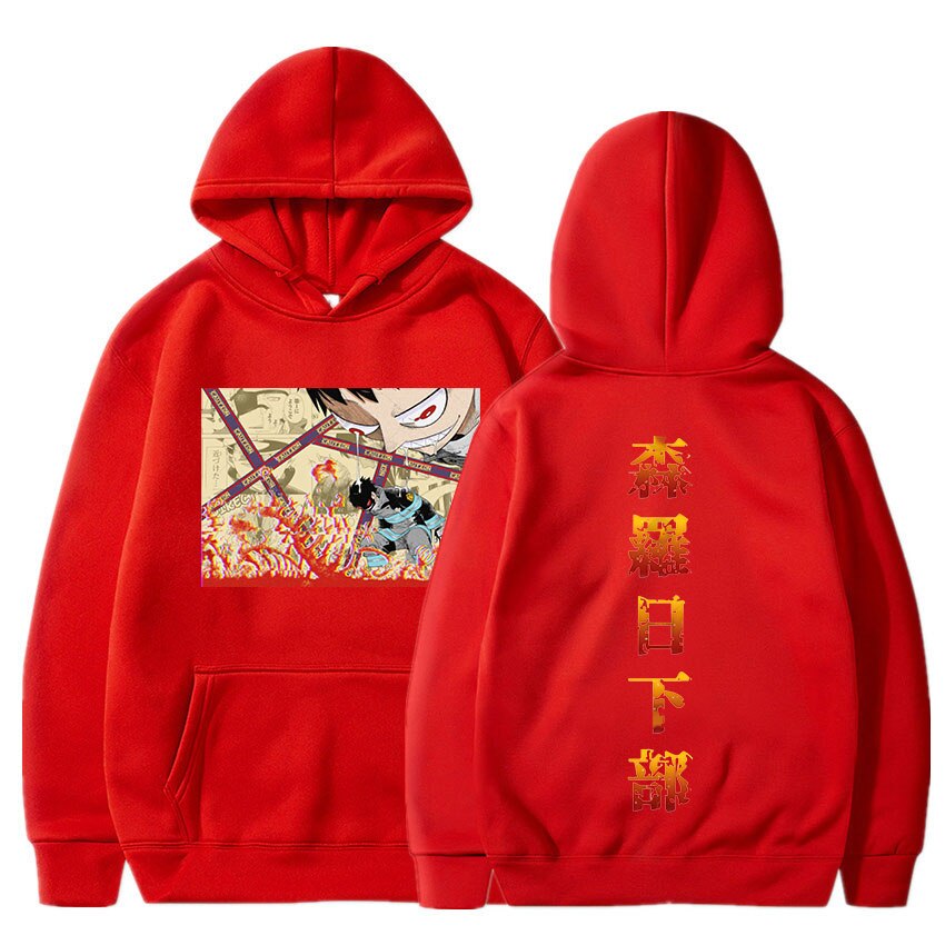 Fire Force Shinra Kusakabe Hoodie