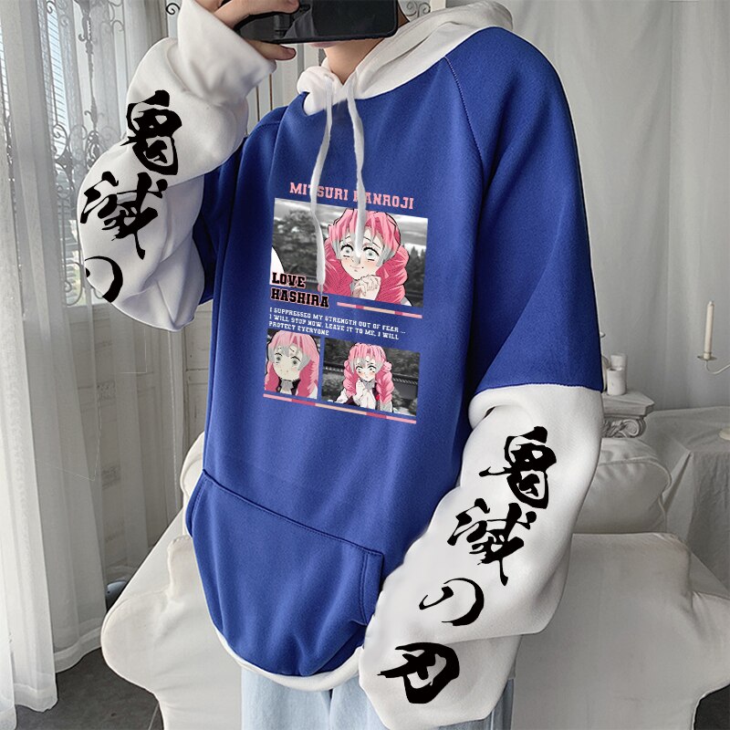 Demon Slayer Aesthetic Mitsuri Kanroji Hoodies