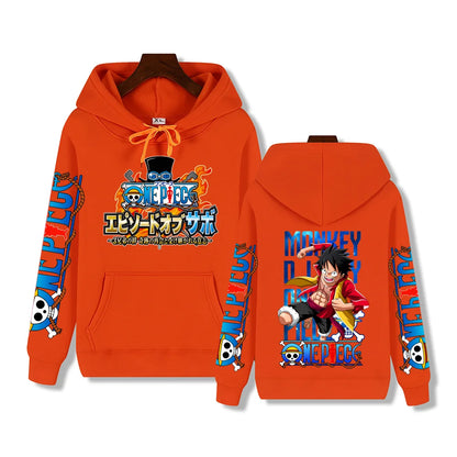 One Piece Agile Luffy Hoodie