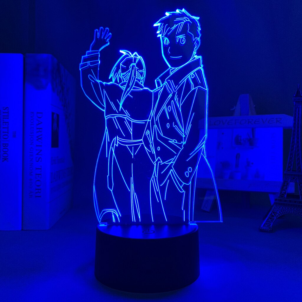 Fullmetal Alchemist 3D Lamp