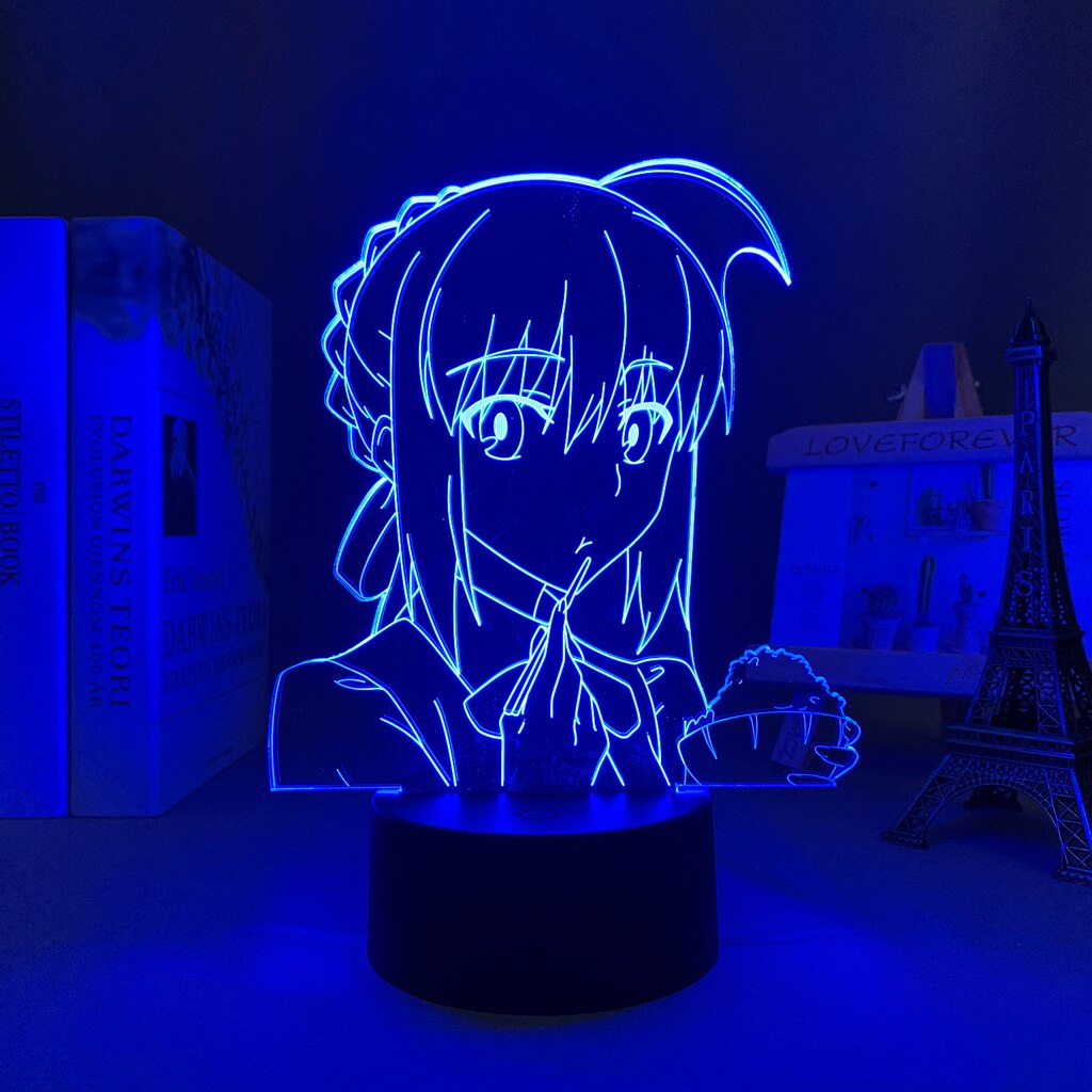 Fate Saber 3D Lamp