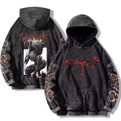 Berserk Vintage Washed Hoodie