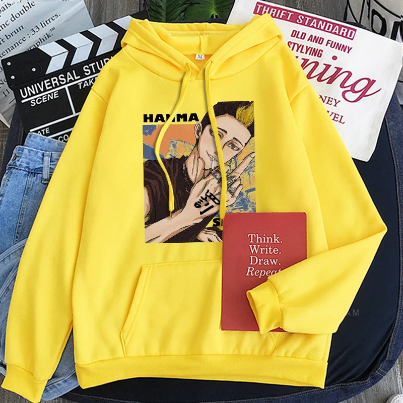 Tokyo Revengers Haikyuu Manga Hanma Shuuji Hoodie