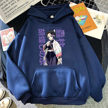 Kochou Shinobu Print Hoodie