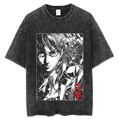 Attack on Titan Vintage Washed T-Shirt