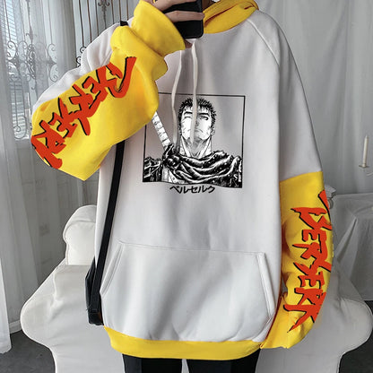 Berserk The Black Swordsman Guts Hoodies