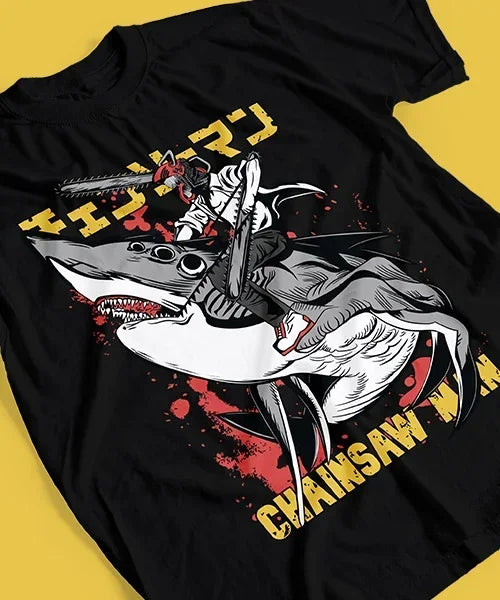 Chainsaw Man Denji y Beam Cotton T-shirt