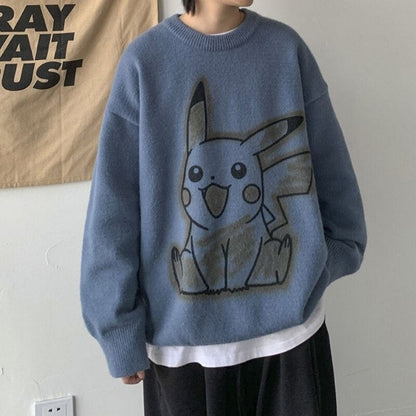 pokemon Pikachu Printed Sweatshirt