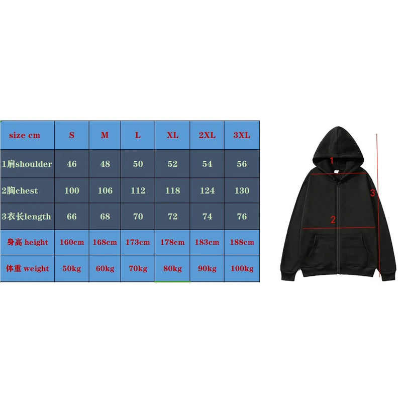 Tomioka Giyuu Demon Slayer Zip Up Hoodie