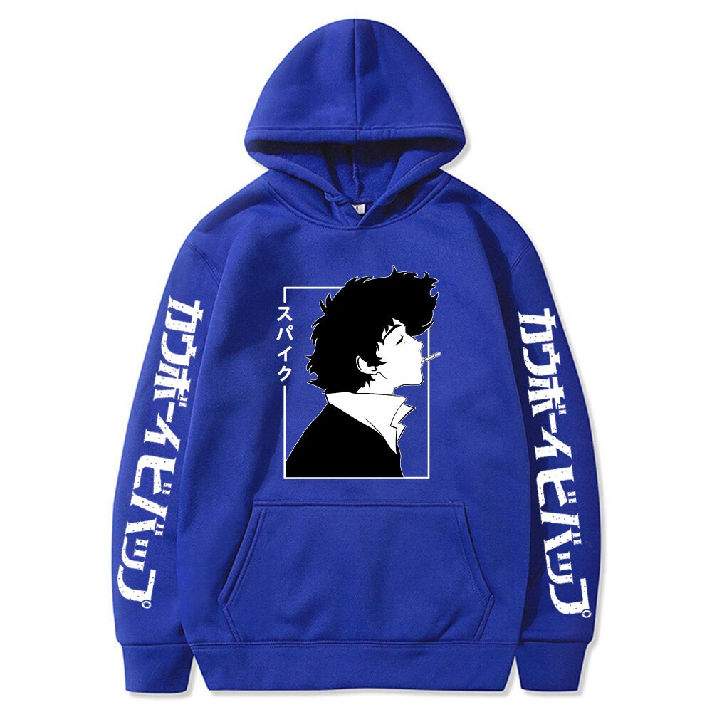 Cowboy Bebop Spiegel Spike Valentine Faye Black Jet Hoodies