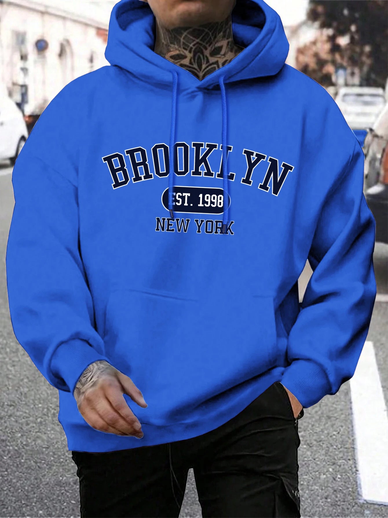 Brooklyn Est 1998 New York Printing Hoodies