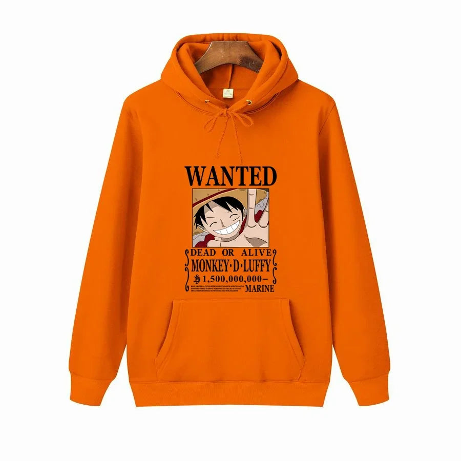 One Piece Winter Manga Hoodie