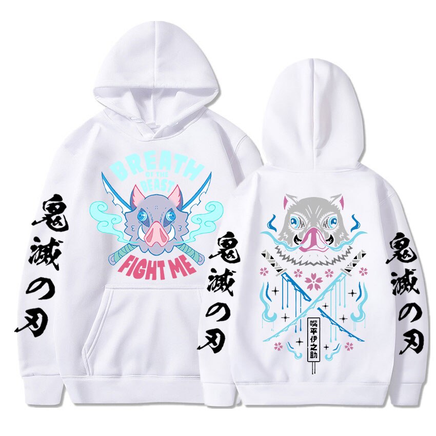 Demon Slayer Fight Inosuke Hoodie