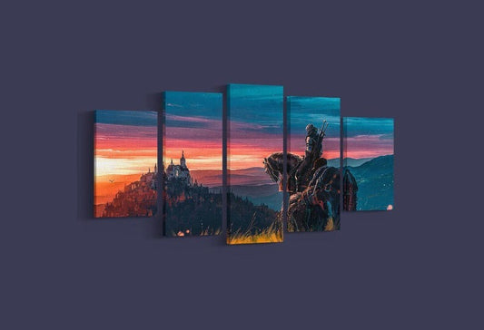 The Witcher Geralt of Rivia Wall Art Canvas